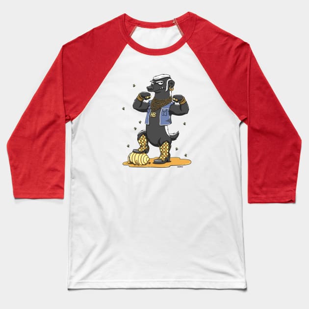 I'm the Baddest in the World! Baseball T-Shirt by nocturnallygeekyme